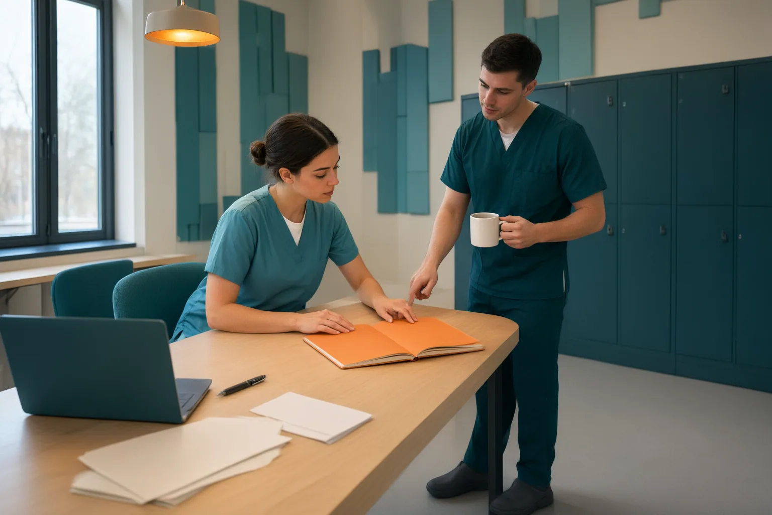 Editorial scene showing practical next steps for Pharmacy Technician Continuing Education: How to Choose the Right Path