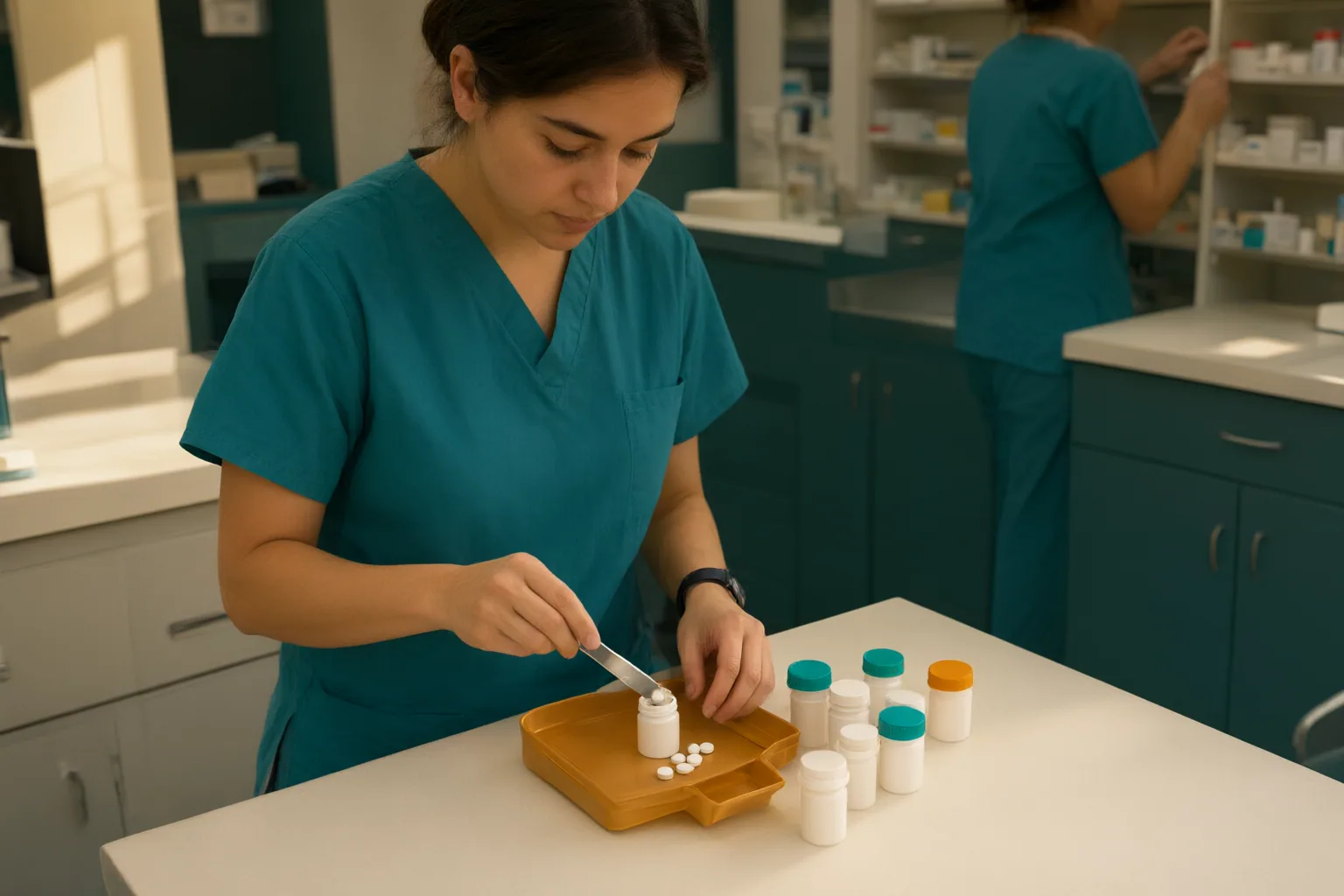 Editorial scene showing practical next steps for Pharmacy Technician Interview Preparation: A Role-Based Guide