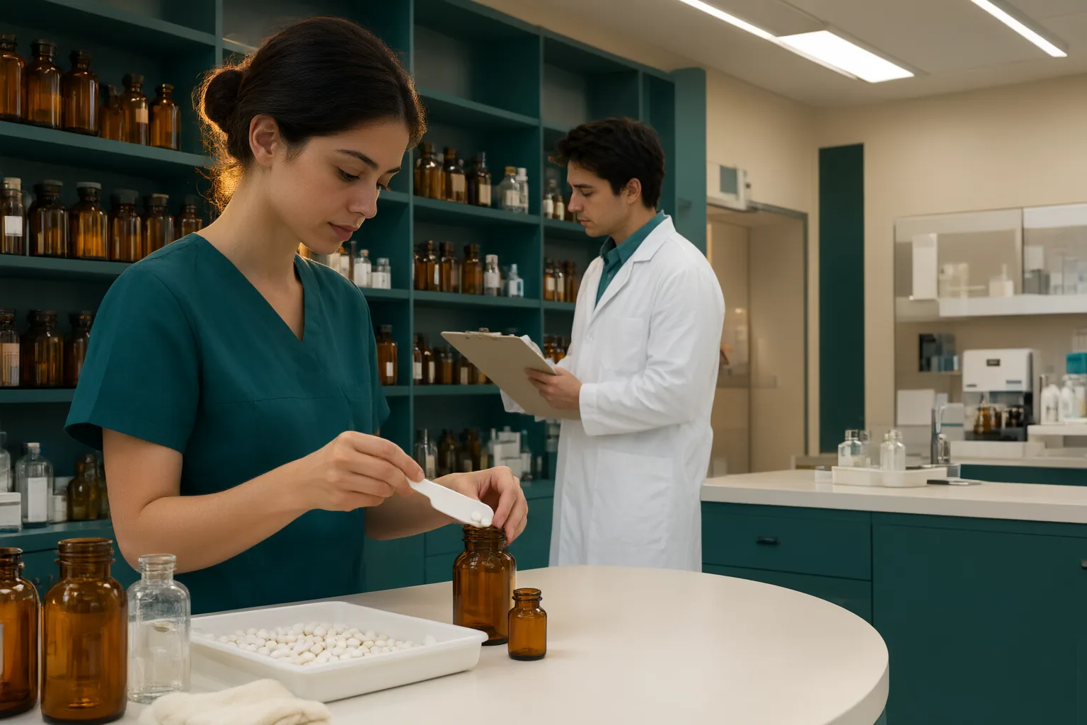 Editorial scene showing practical next steps for Pharmacy Technician Salary and Job Outlook: What the Available Evidence Shows