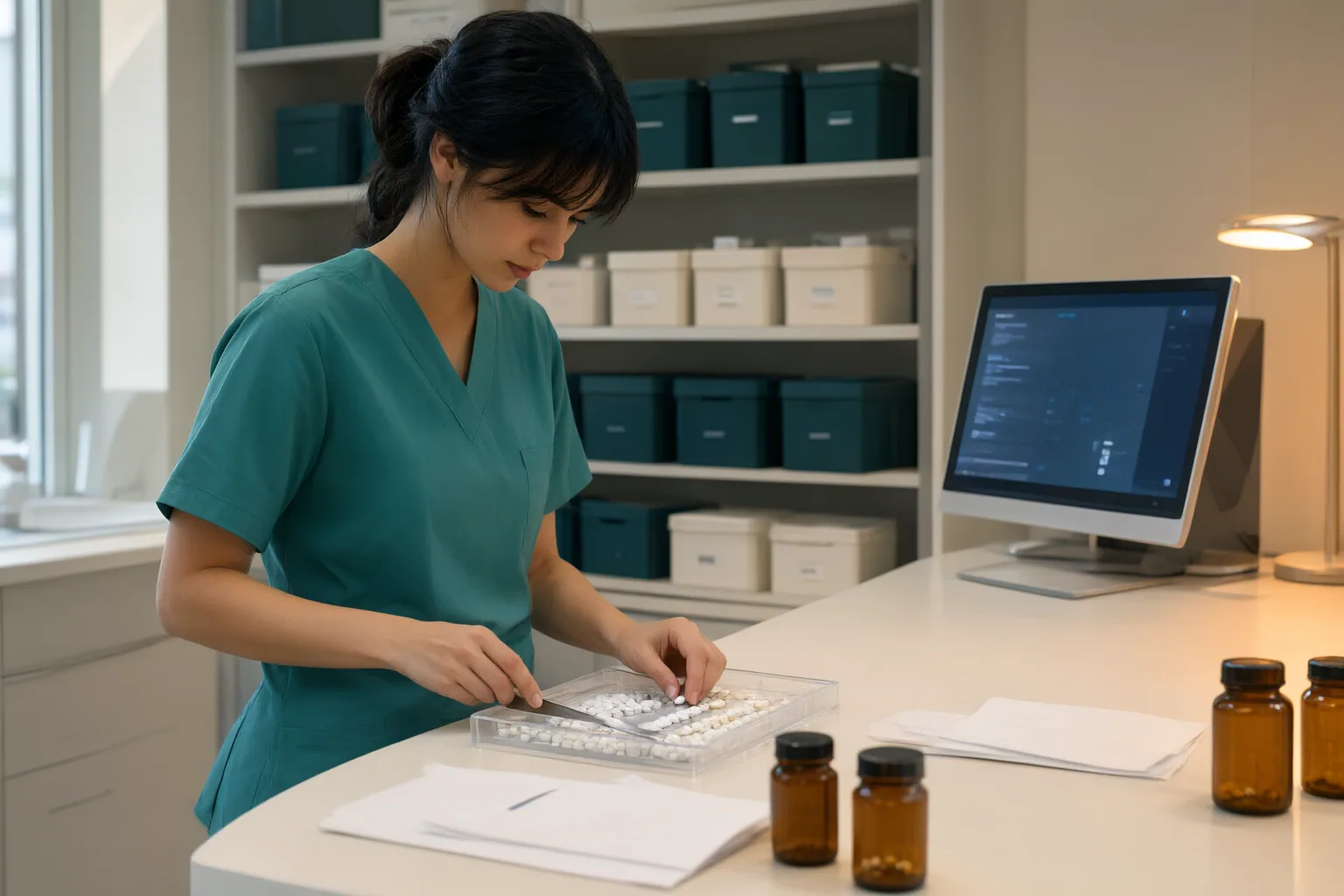 Original editorial hero image for Which Pharmacy Technician Work Setting Fits Your Preferred Mix of Patient Contact, Technical Tasks, and Administrative W