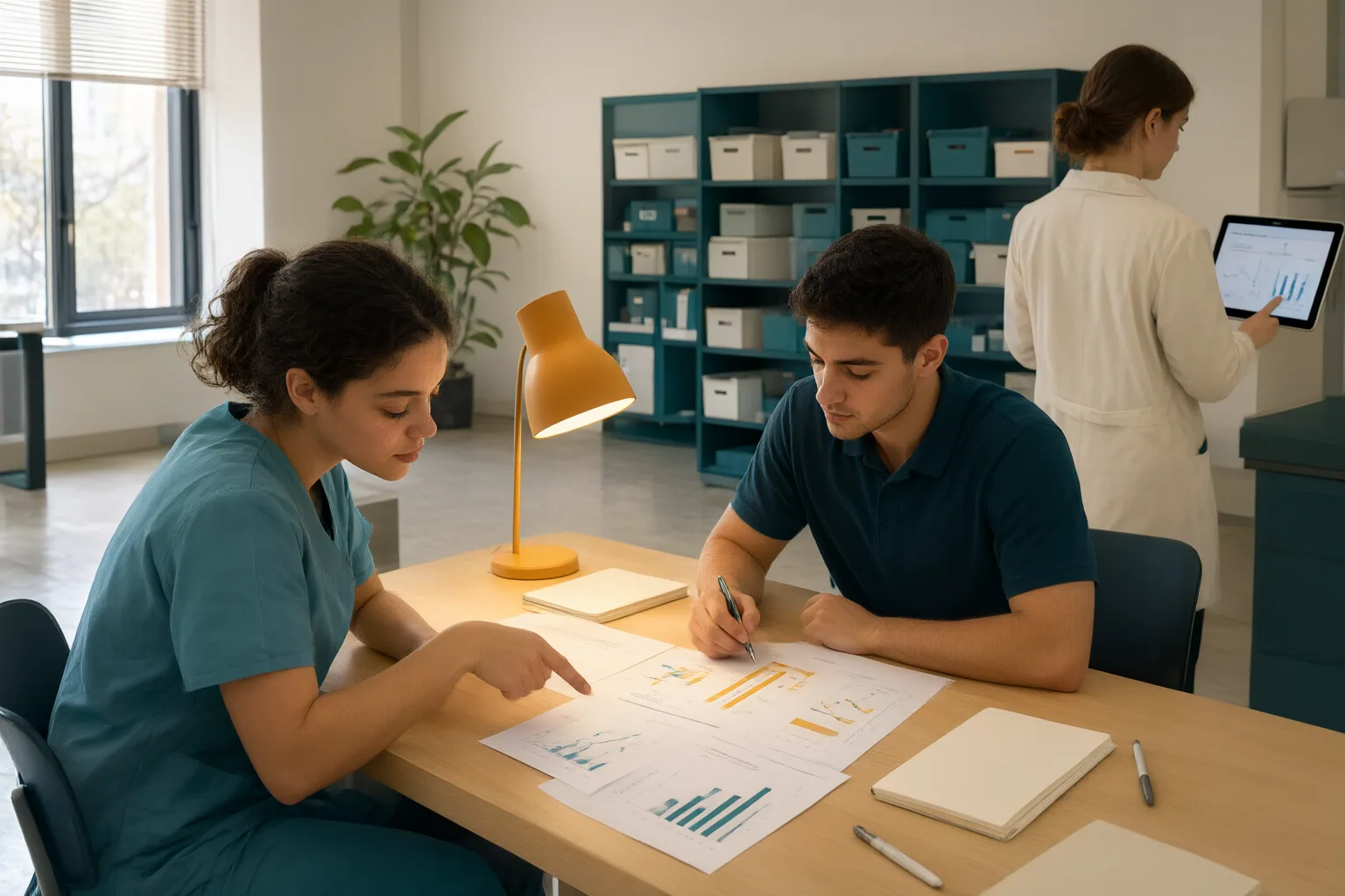 Editorial scene showing practical next steps for Association vs. Causation: How Pharmacy Technician Trainees Can Read Drug Research Claims