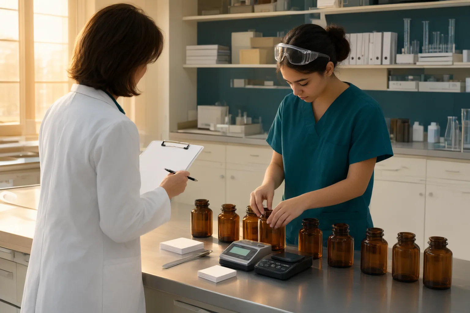 Editorial scene showing practical next steps for How to Compare Student Support at Pharmacy Technician Programs