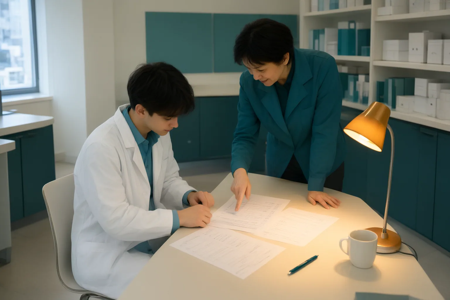 Editorial scene showing practical next steps for Different Credential Titles on Pharmacy Technician Forms: How Applicants Can Compare Them