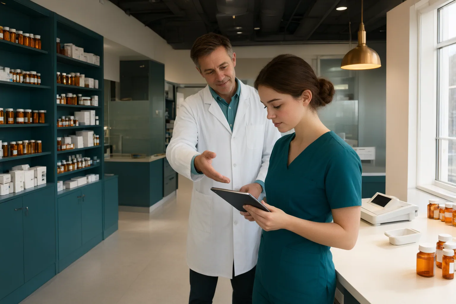 Editorial scene showing practical next steps for Minimum Age and Education Requirements for Pharmacy Technician Credentials: What Applicants Should Check
