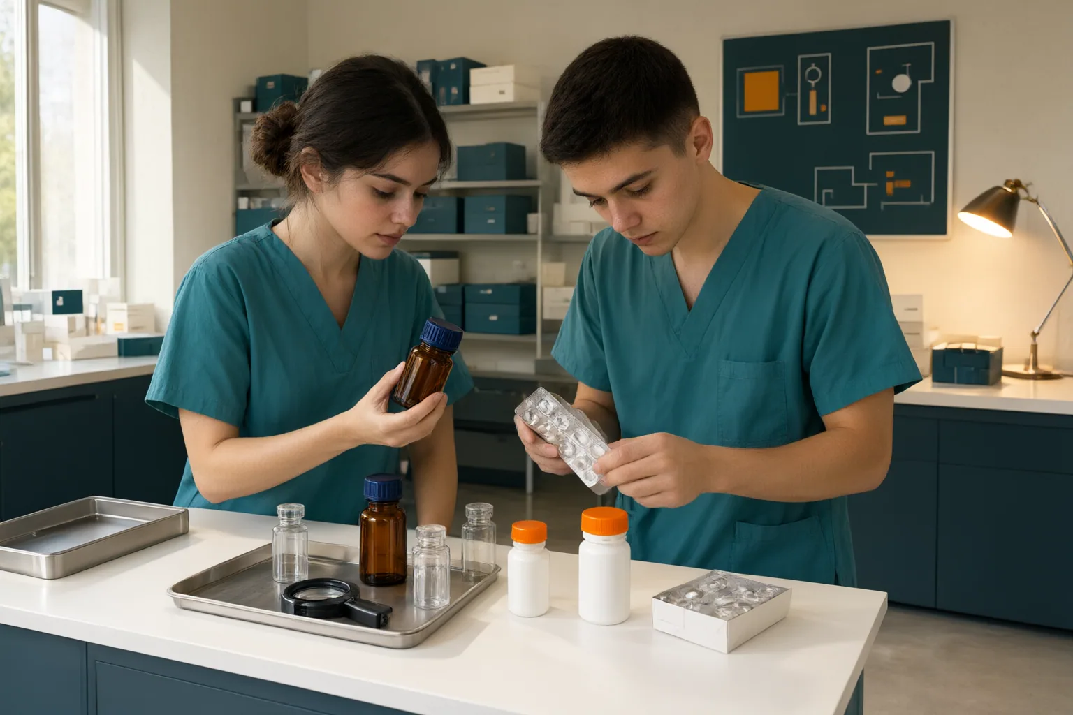 Editorial scene showing practical next steps for Packaging Details Trainees Can Compare in Medication Product Photographs