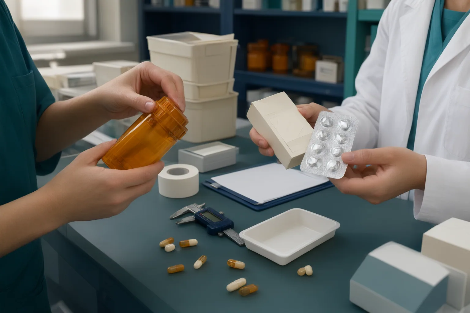 Editorial detail illustrating evidence and decision criteria for Packaging Details Trainees Can Compare in Medication Product Photographs