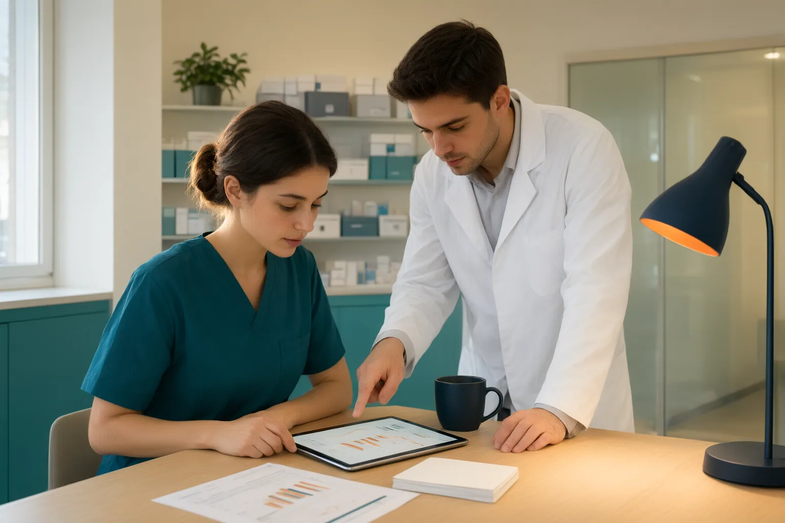 Editorial scene showing practical next steps for Subgroup Analysis: How Pharmacy Technicians Can Read Medication Claims in Context